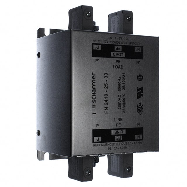 FN2410-25-33 Schaffner EMC Inc.  Modules de filtrage de ligne électrique